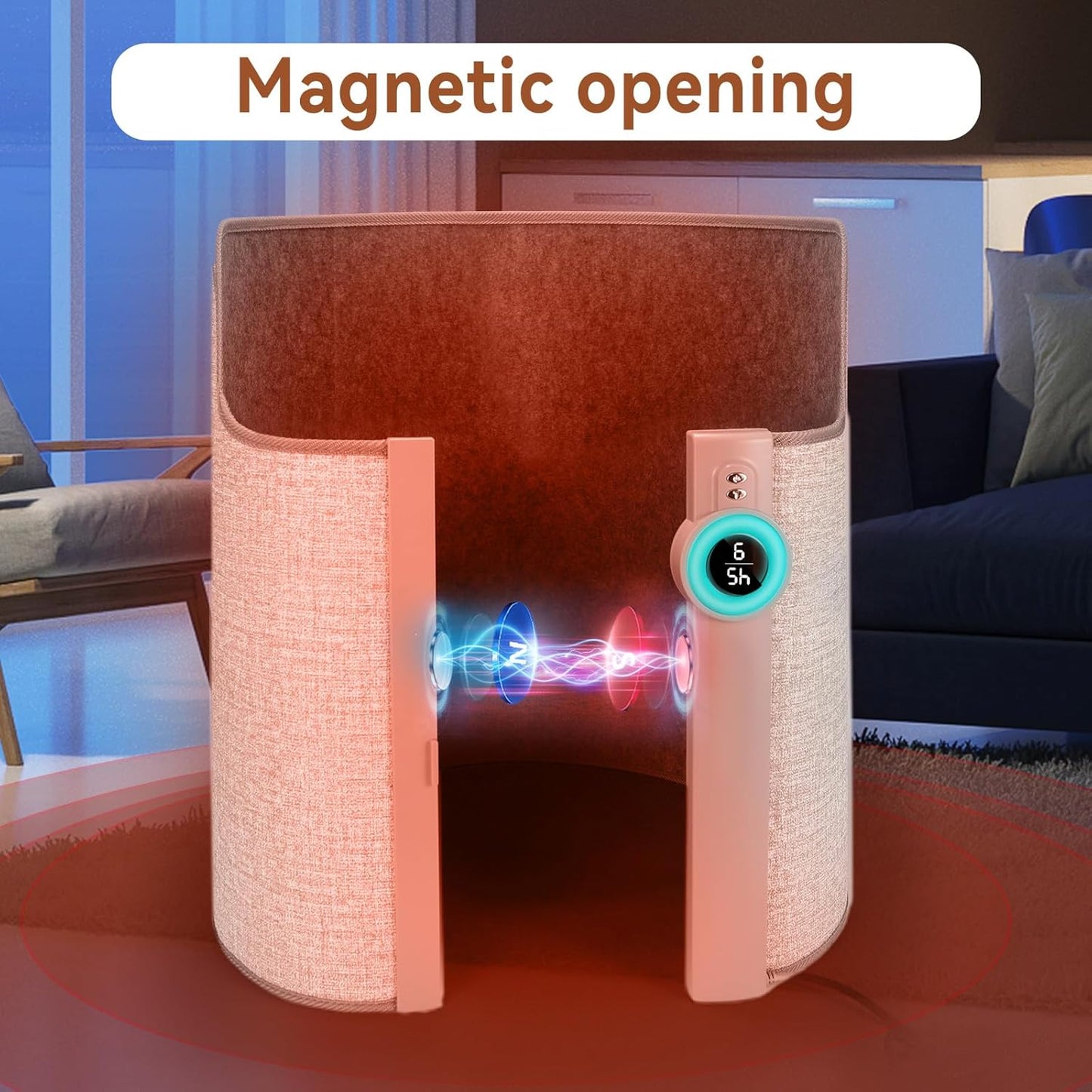 Electric Panel Space Heater with Thermostat